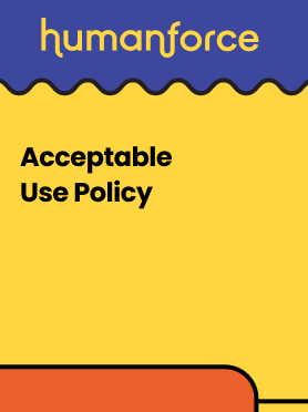 Acceptable Use Policy