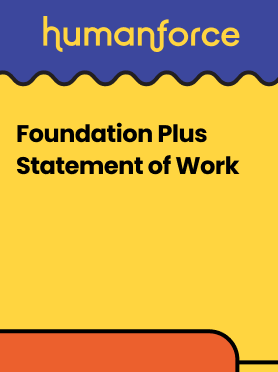 Foundation Plus Statement of Work